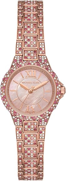 Amazon.com: Michael Kors Women's Petite Camille Quartz Watch : Clothing, Shoes & Jewelry | Amazon (US)