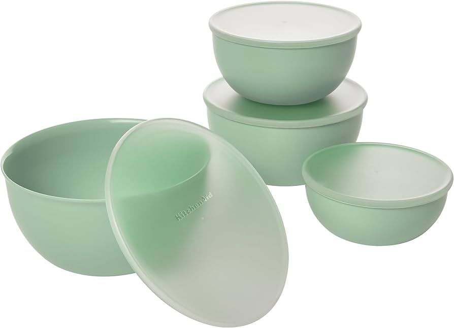 KitchenAid Prep Bowls with Lids, Set of 4 | Amazon (US)