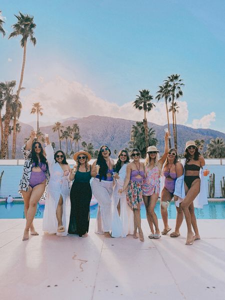 Petal & Pup pool party Palm Springs 
Vacay style 
Resort wear
Use code STYLENRIGHT20 for discount site on Petal & Pup


#LTKswim #LTKcurves #LTKtravel
