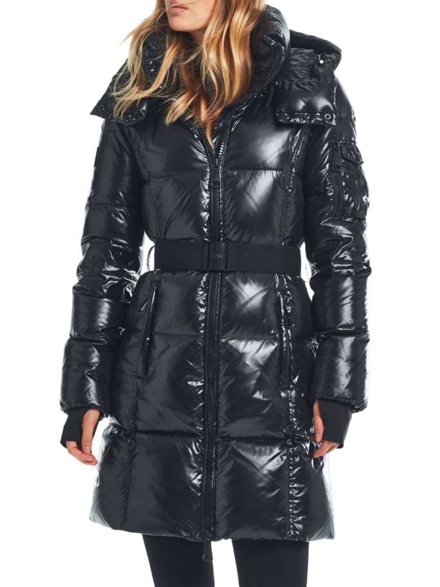 Shop Sam. Noho Quilted Hooded Coat | Saks Fifth Avenue | Saks Fifth Avenue