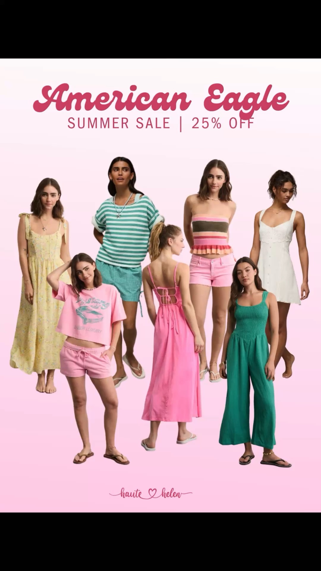 Get ready for summer while scoring great deals at @American Eagle Outfitters 💖✨


#ootd #summer #deals

#LTKSaleAlert #LTKSeasonal