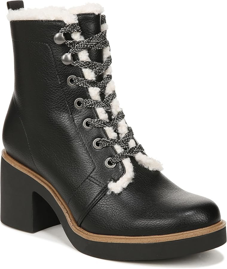 LifeStride Women's Rhodes Cozy Ankle Boot Snow | Amazon (US)