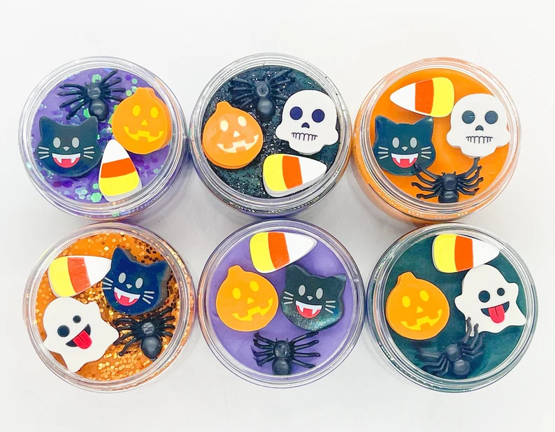 Halloween Mini Favor, Playdough Favor Sensory Box, Playdough Kit, Play Doh Kit, Busy Box, Kids Ha... | Etsy (US)