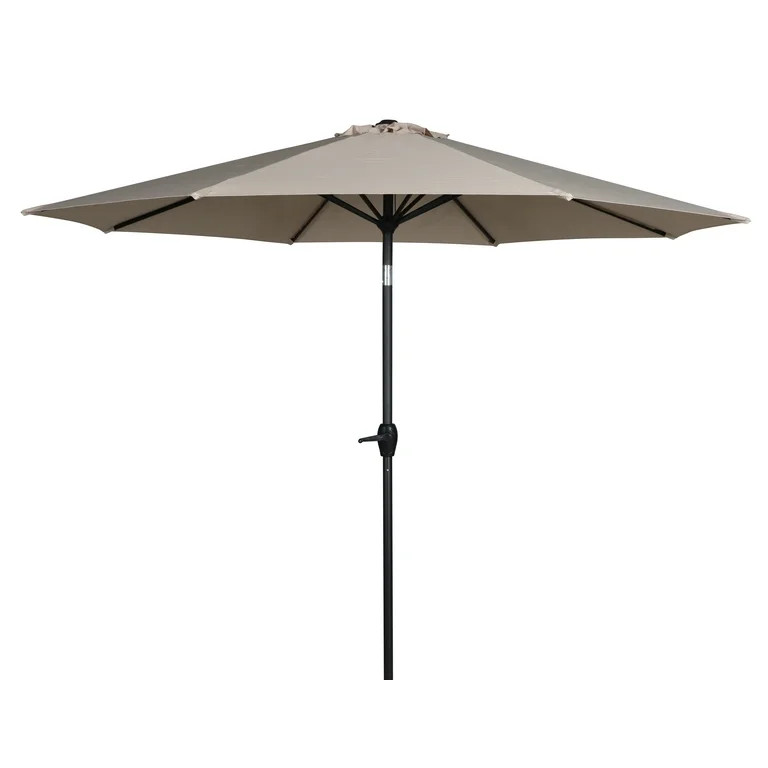 Mainstays 9 Foot Round Market Umbrella Tan - Walmart.com | Walmart (US)