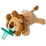 Mary Meyer WubbaNub Soft Toy and Infant Pacifier, Afrique Lion | Amazon (US)