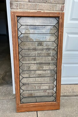 Antique Leaded Glass Window | eBay US