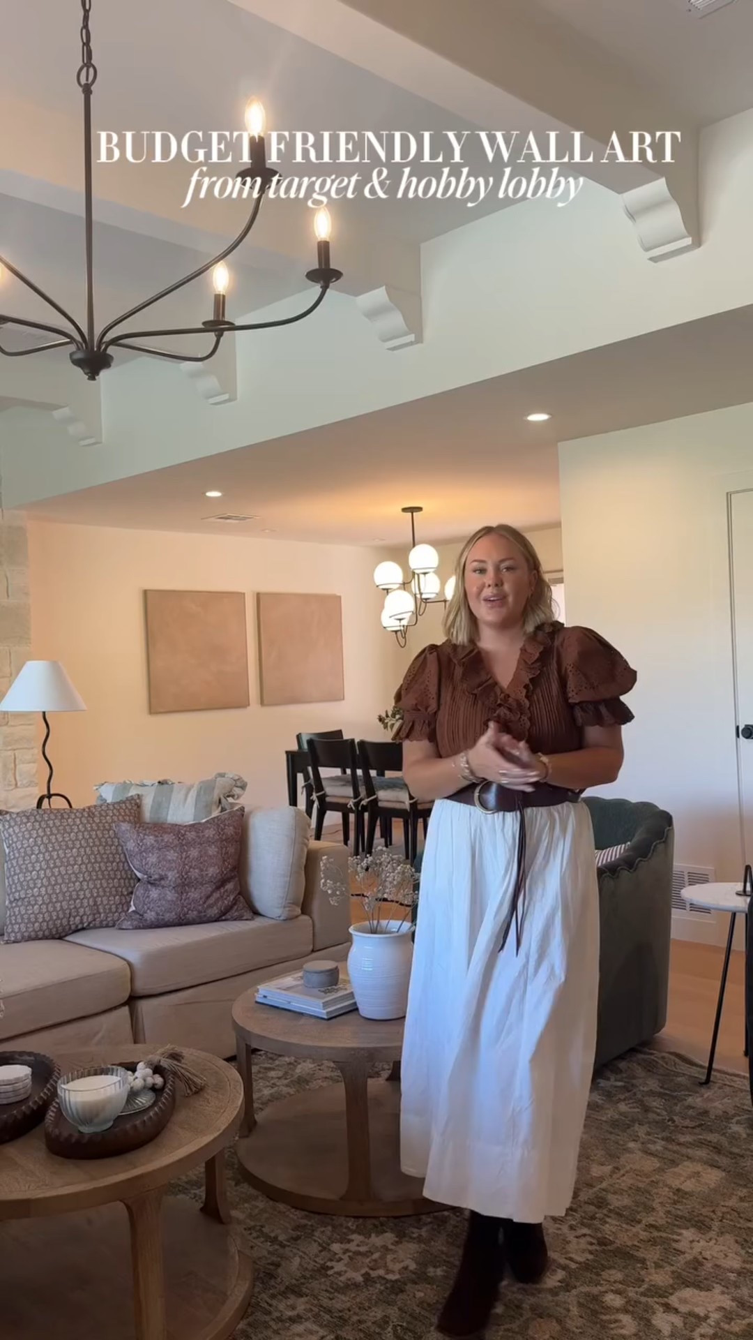 You don’t need a big budget to make your walls look designer-worthy. I found some gorgeous (and super affordable) wall art at Target & Hobby Lobby that can totally elevate your space 🤎 
.
.
.
#TargetFinds #HobbyLobby #InteriorDesignPhoenix #phoenixinteriordesign