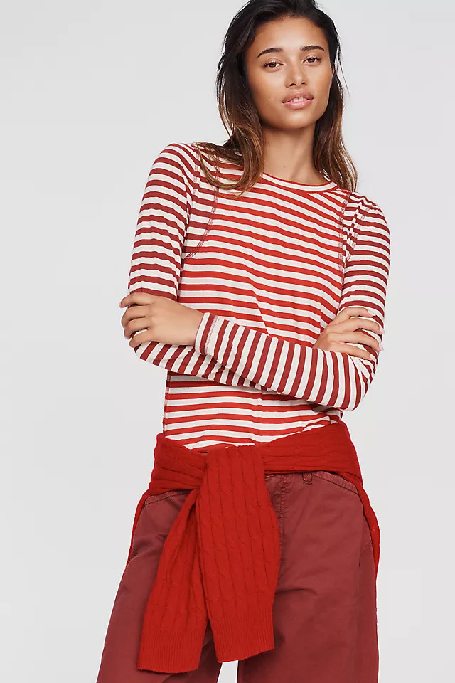 Teddy Cotton Modal Tissue Tee | Anthropologie (US)