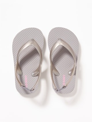 Solid-Color Flip-Flops for Toddler Girls | Old Navy US