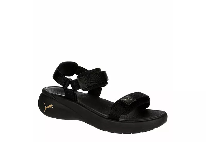 Puma Womens Vola Sportie Sandal - Black | Rack Room Shoes
