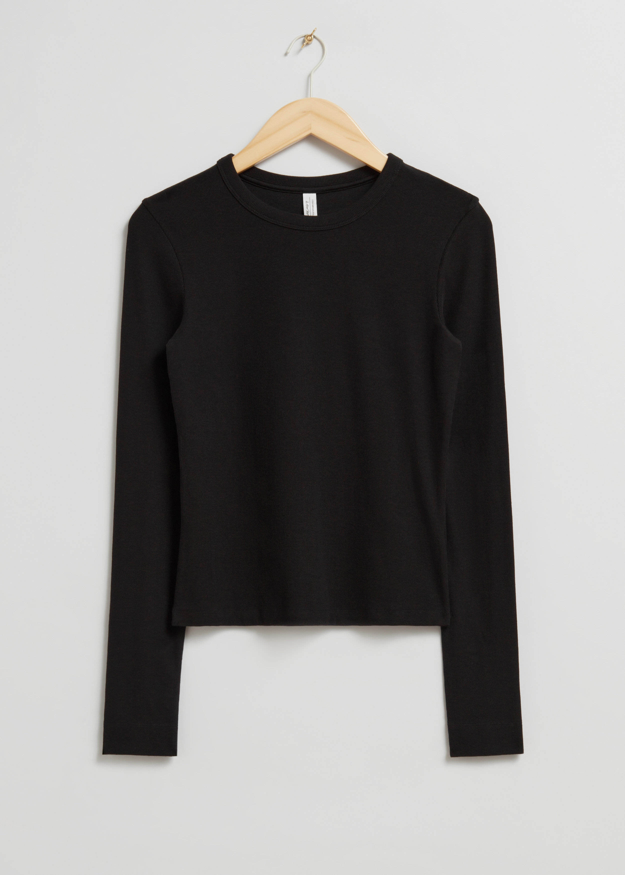 Geripptes Oberteil - Schwarz - & Other Stories AT | & Other Stories EU