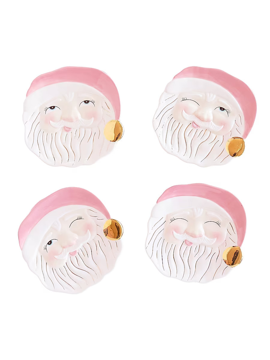 Papa Noel 4-Piece Cookie Plate Set | Saks Fifth Avenue