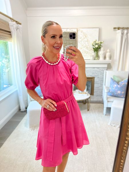 1, 2, 3, 4, or 5? Embracing ALL the color this season @anntaylor 
Shop these fun looks directly in my stories. #ThisIsAnn #AnnTaylorPartner 

Ann Taylor summer style. Bright colors. Workwear. Teal. Marigold. Pink. Monochromatic. Blazer with shorts. Mini dress. Summer layers. 💗

#LTKworkwear #LTKSeasonal #LTKunder100