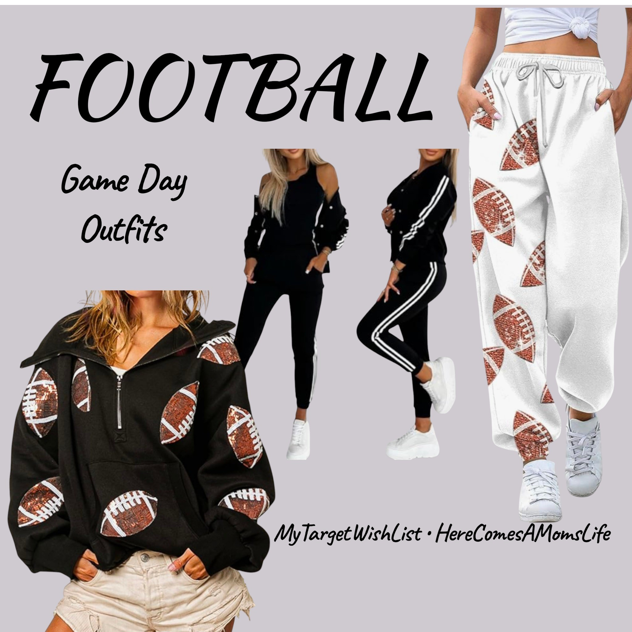 Game day just got comfier with these neutral ball and white football-inspired outfits from Amazon that are cute enough to wear out and cozy enough to lounge in. Perfect for football season, tailgating, or busy mom life.

#LTKootd #LTKActive #LTKmomlife