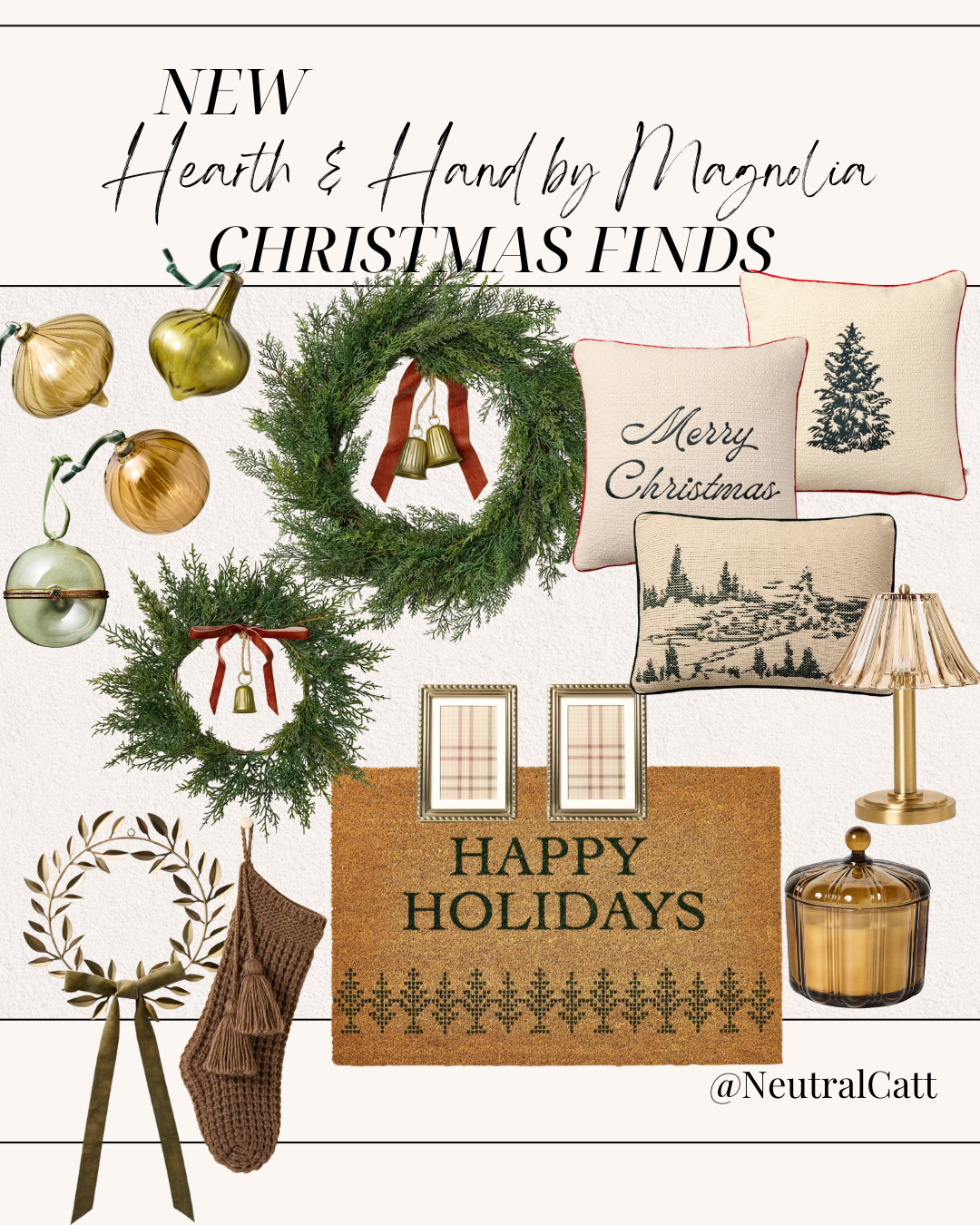 Shop the New Holiday Drop from Hearth & Hand @Target! 

 