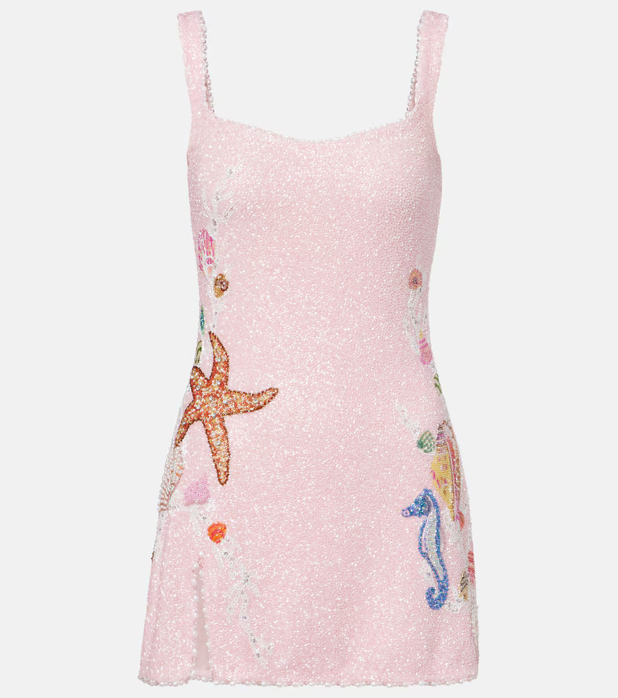 Clio Peppiatt Marina embellished minidress | Mytheresa (US/CA)