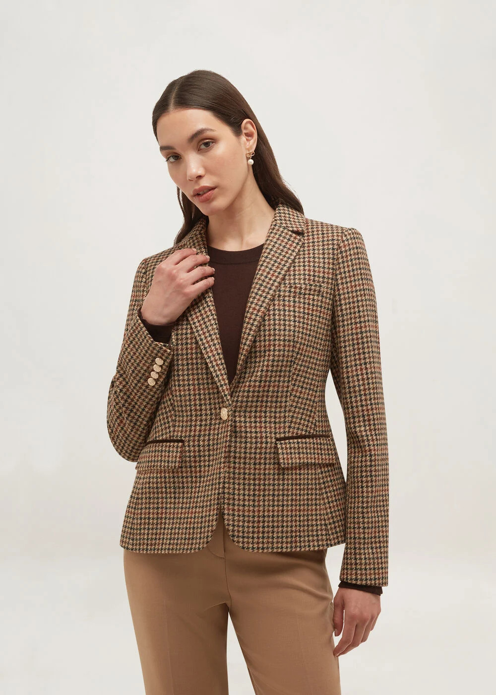 Petite Adeline Wool Jacket | Hobbs UK | | Hobbs