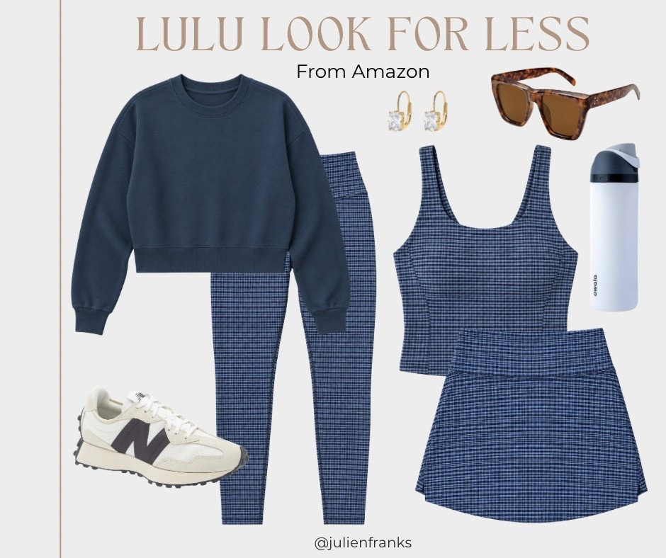 This Amazon matching set is such a good Lululemon look for less 🙌 Flattering, elevated, and perfect for errands, travel, school drop-off, or everyday athleisure. Such a good affordable Amazon fall outfit find.

#LTKActive #LTKfitnessgoals #LTKmomlife