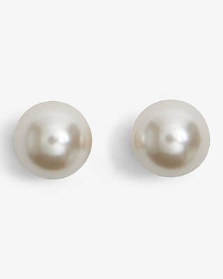Pearl Stud Earrings | Express