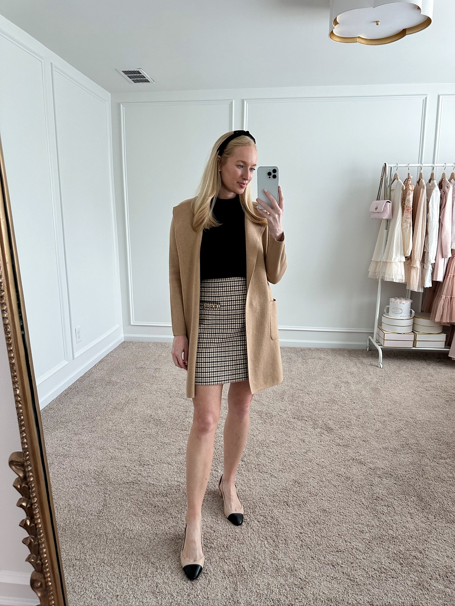 Absolutely love this neutral fall workwear look from Loft! Wearing size small in the top and 4 in the skirt. Fall outfits // neutral outfits // workwear // work outfits // Loft finds 

#LTKSeasonal #LTKWorkwear #LTKStyleTip