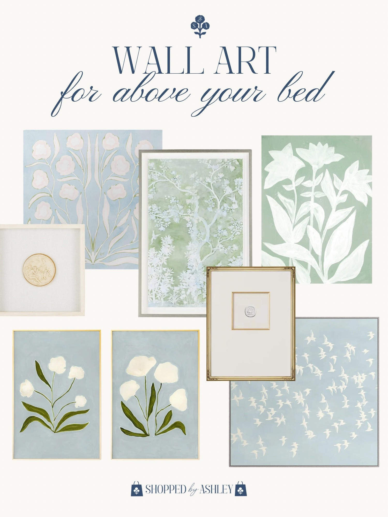 Found some pretty wall art for above your bed! 

Wall art above bed, coastal wall art, intaglio art, classic style, Grandmillennial decor, blue and green art

#LTKHome