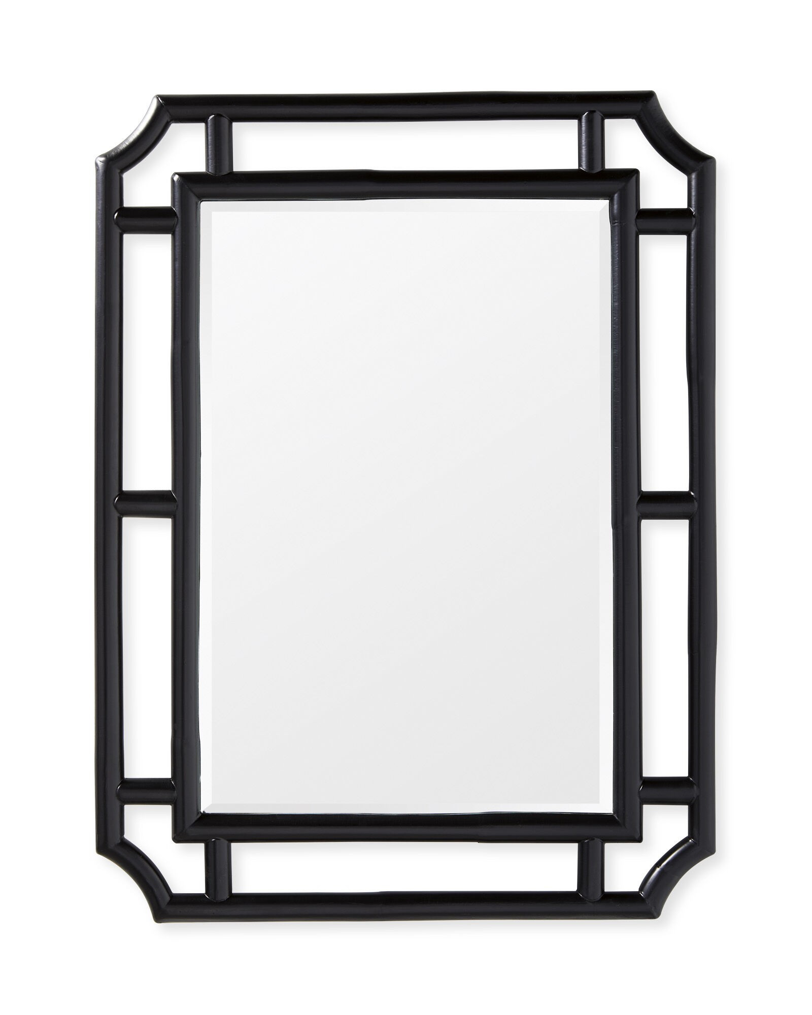 Ojai Mirror - Black | Serena and Lily