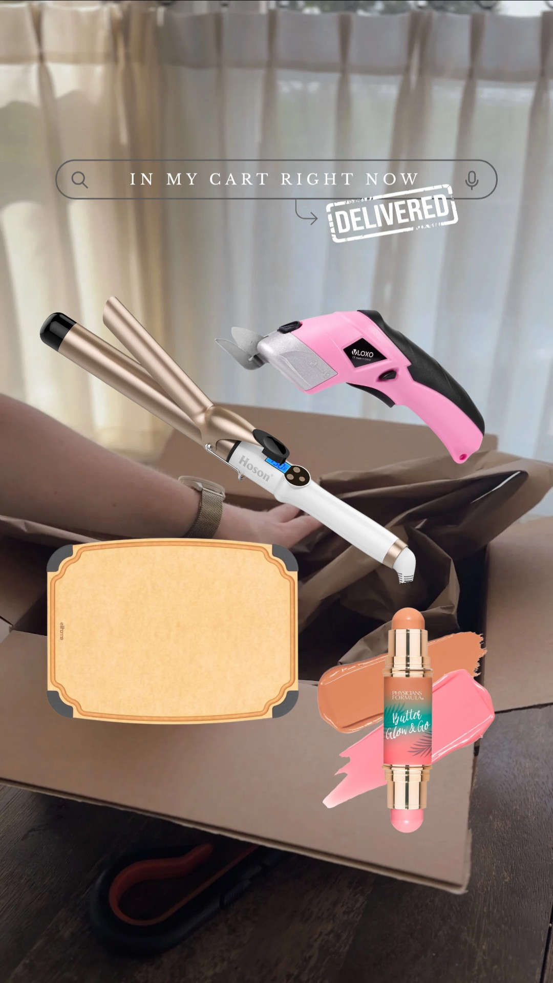 • cordless electric scissors for cutting cardboard boxes
• nontoxic, natural wood, fiber composite cutting board - dishwasher safe!
• affordable 1 ¼” curling iron for big bouncy curls
• super blendable bronzer/blush duo stick dupe

#LTKFindsUnder50 #LTKBeauty #LTKHome