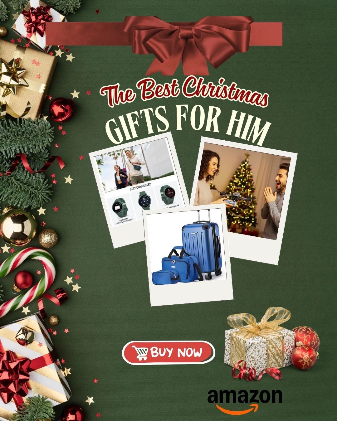 #ad #foundationamazon  
🎁 Need last-minute gift ideas for the men in your life? I’ve got you covered! These are the BEST Christmas gifts for him — smartwatches, luggage sets, and gadgets he’ll actually love and use! 🎅✨  

🚨 Hurry! These Amazon deals won’t last long and shipping deadlines are around the corner! Grab them now and check him off your list ✅  

@Amazon #Amazon #winterfavorites2025 #LTKGiftGuide #LTKMens #LTKHoliday #LTKFinds #LTKSale

#LTKHoliday #LTKGiftGuide