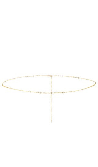 Kelyn Belly Chain in Gold | Revolve Clothing (Global)