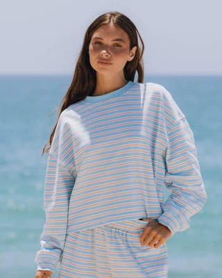 Striped Cotton Long Sleeve - Bondi Stripe | Daily Drills LLC