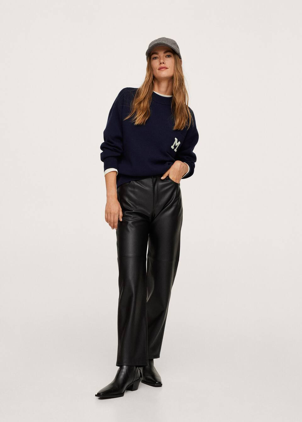 Metallic-knit sweater -  Women | Mango USA | MANGO (US)