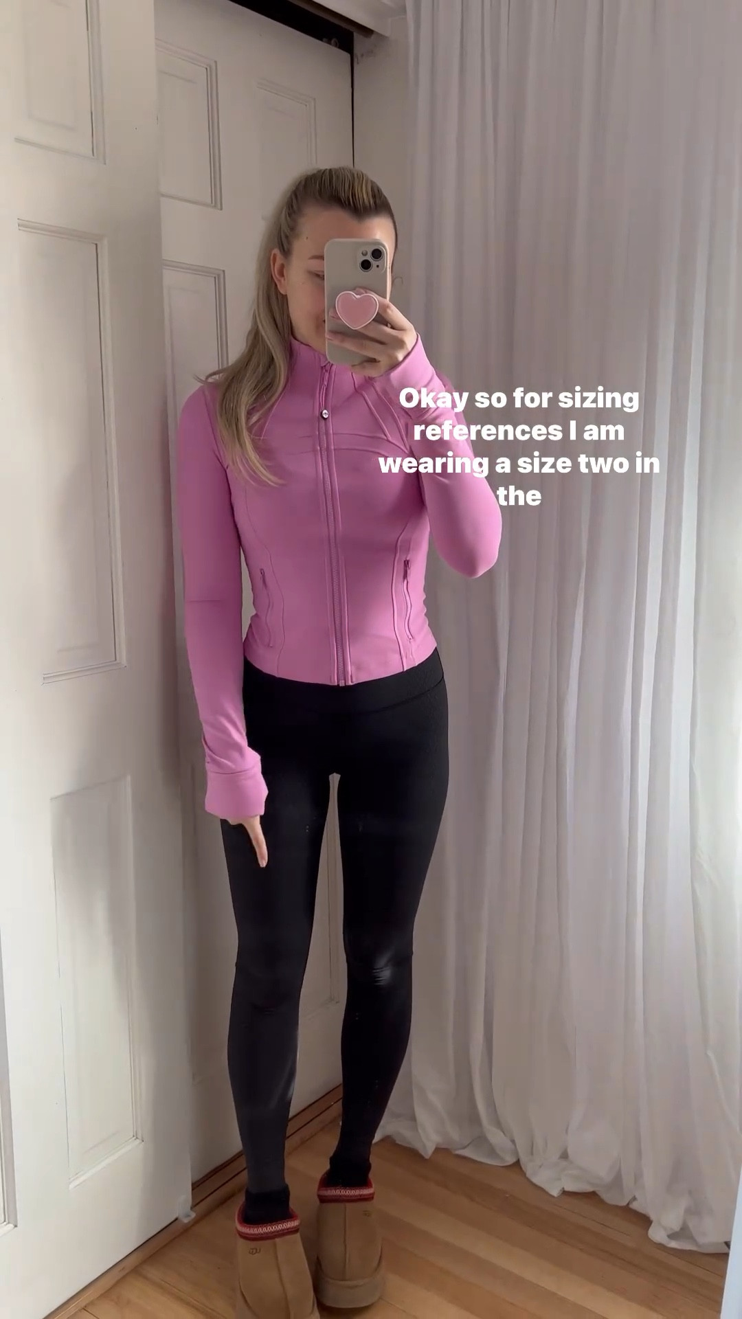 Pilates outfit of the day, on sale!! 🩷 Valentine’s Day outfit, fitness outfit

#LTKSpringSale #LTKstyletip #LTKfitness