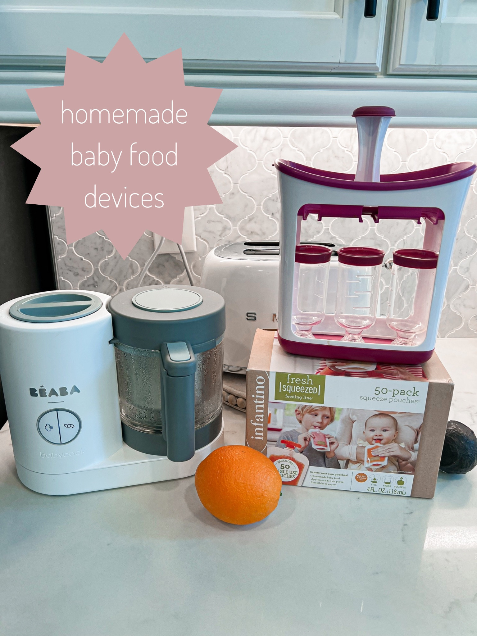 ➡️We love the Beaba steamer and blender, we do BLW and this has made life so much easier! I steam all his food in this and then will do chunky purées sometimes.
➡️the infantino baby pouch maker is fabulous. I enjoy making fresh fruit and veggie pouches for AJ. This also comes in handy when we have leftovers and I can just blend it up and then put in a pouch for AJ to snack on or have for a meal!

#LTKbump #LTKbaby