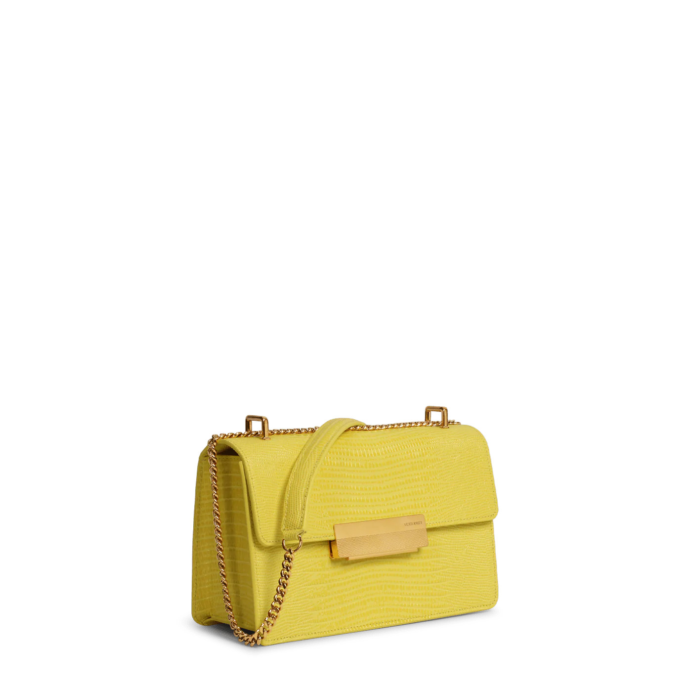 Alma Gold Edition - Limoncello Lizard Embossed Leather | ATELIERS AUGUSTE