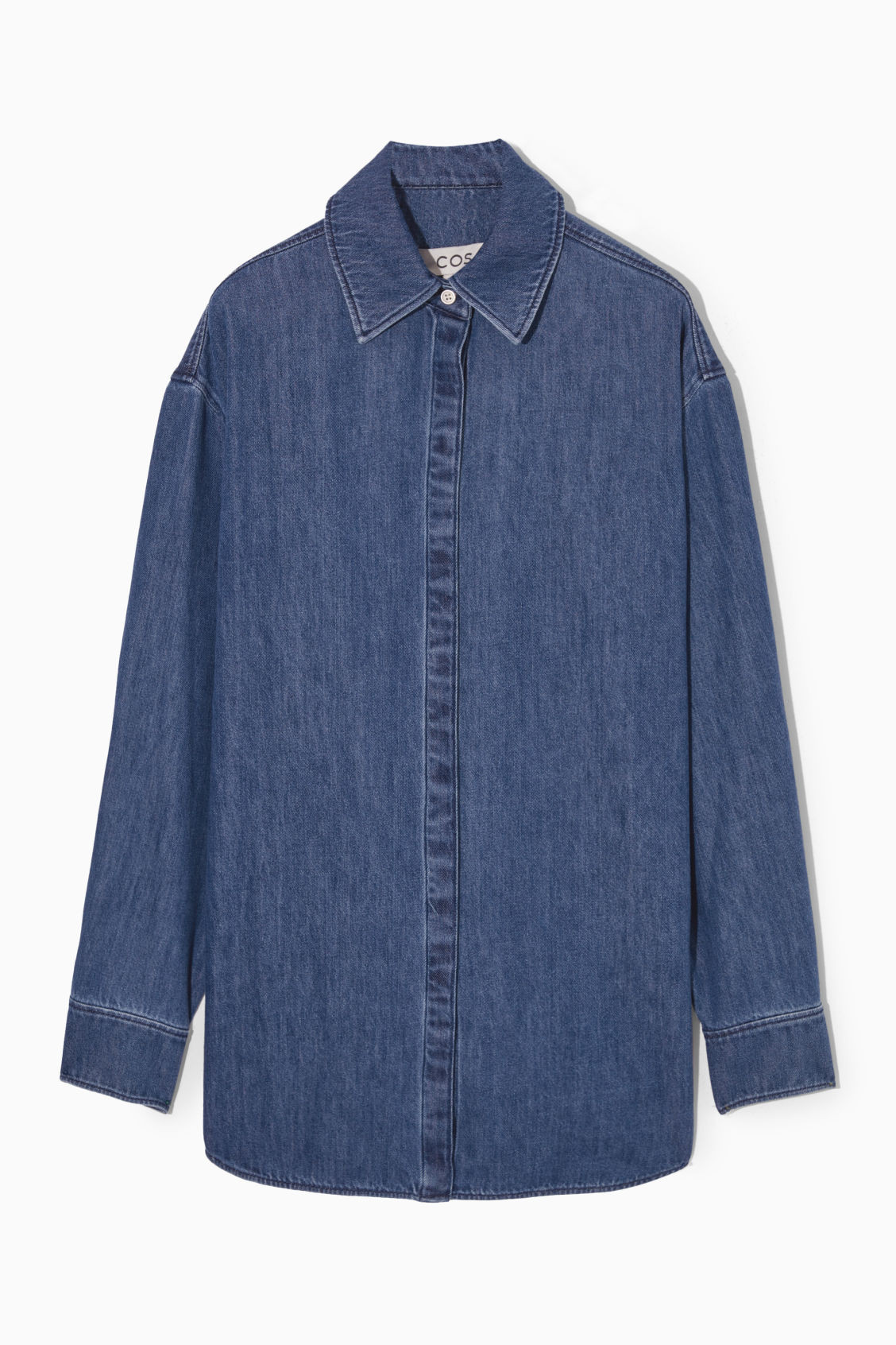 REGULAR-FIT DENIM SHIRT | COS (US)