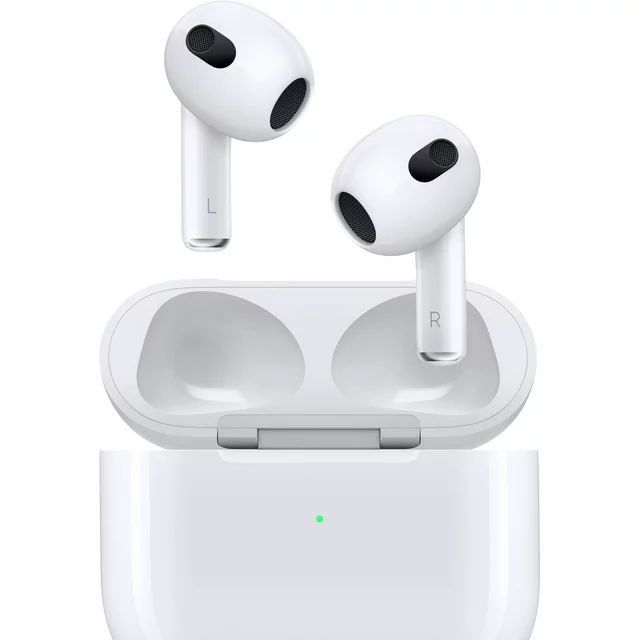 Restored Apple Airpods (3rd Generation) with Lightning Charging Case - White (Refurbished) | Walmart (US)