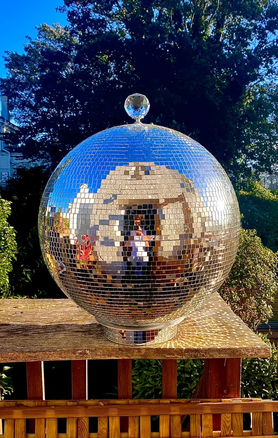 Giant disco ball punch bowl | Etsy (US)