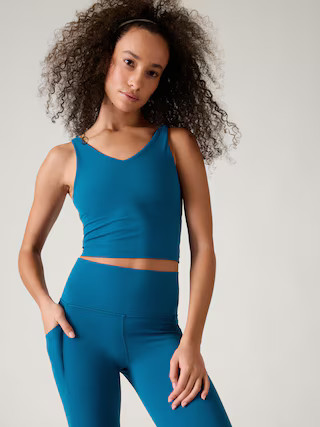 Transcend V-Neck Crop Sports Bra A-C | Athleta | Athleta