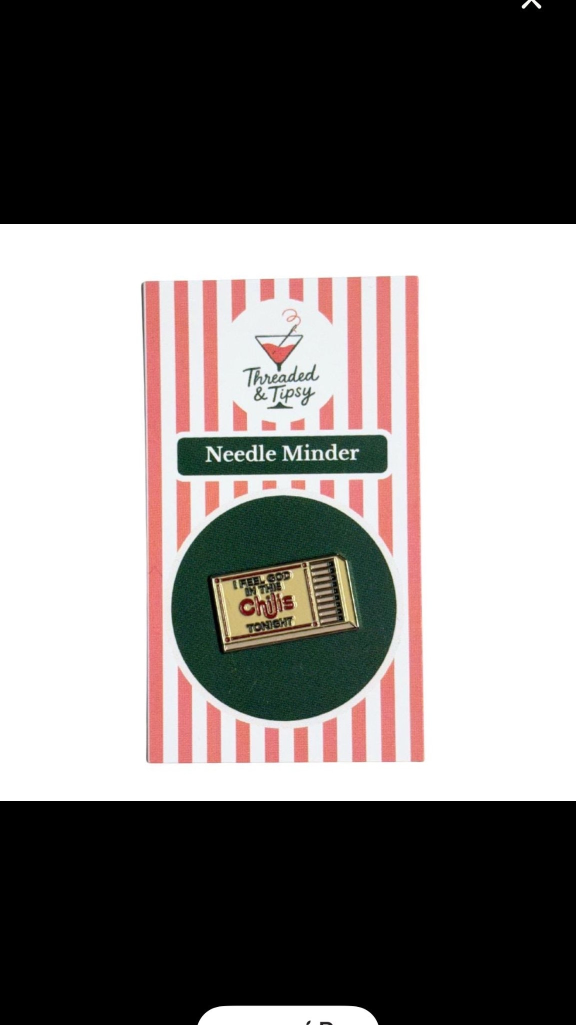 The cutest needle mender! 