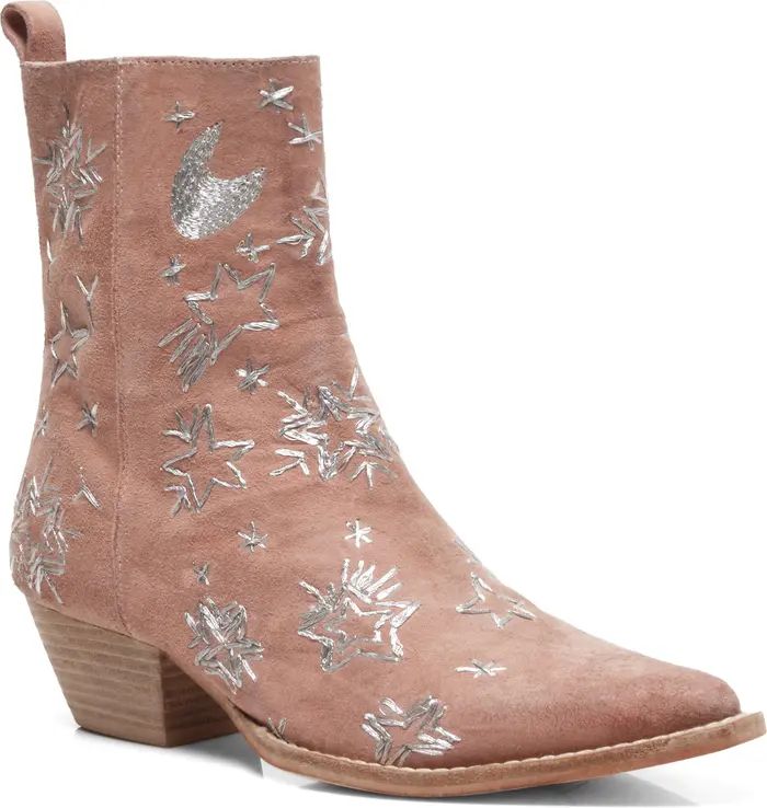 Bowers Embroidered Bootie (Women) | Nordstrom