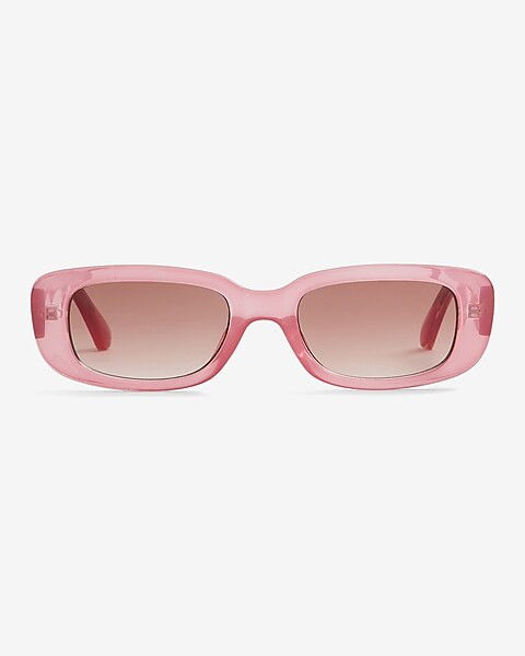 Mini Rectangle Frame Sunglasses | Express