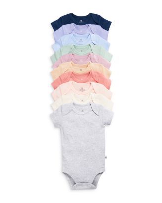 Girls' 10 Pack Short Sleeve Bodysuits - Baby | Bloomingdale's (US)