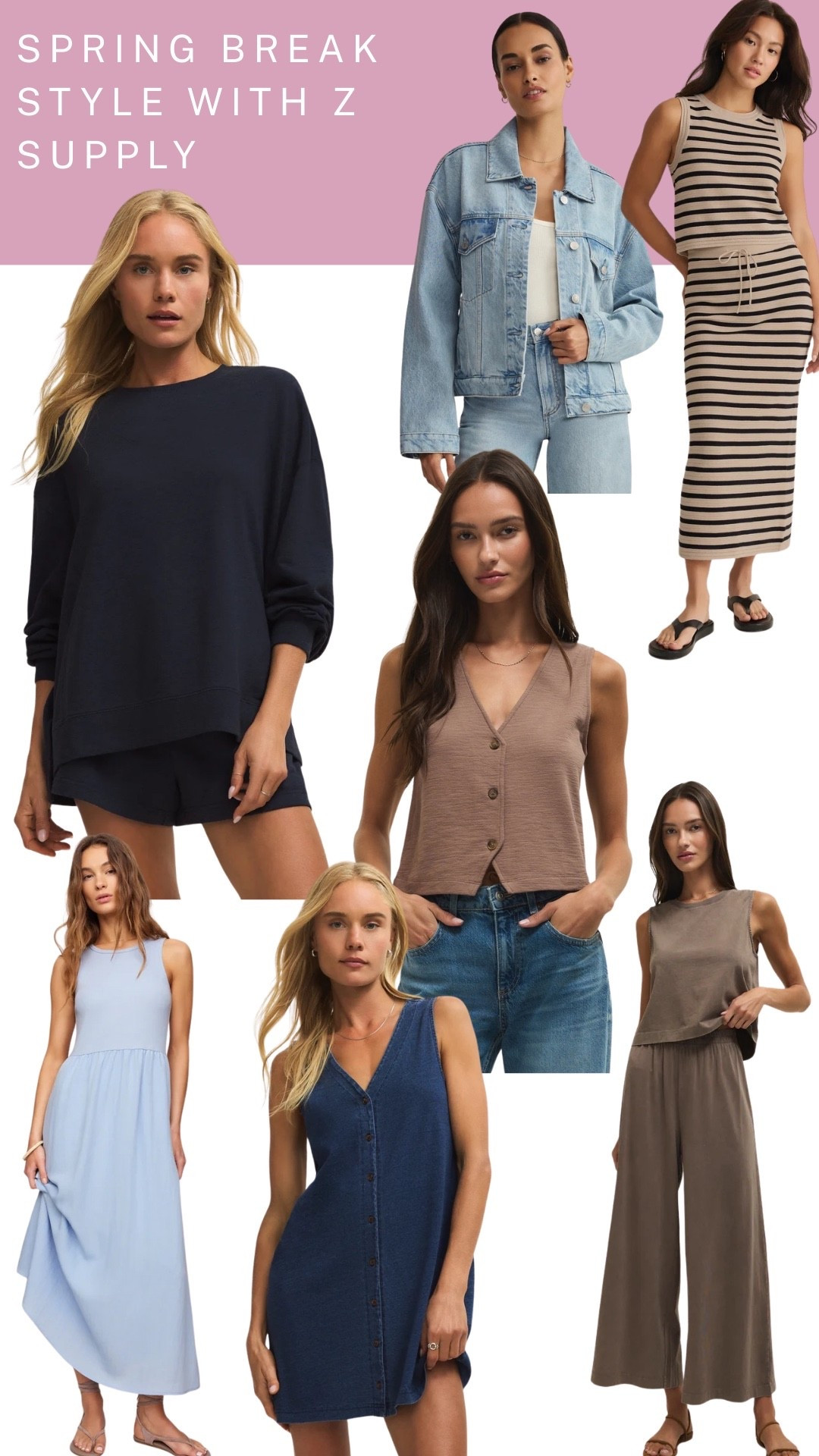 Z supply spring style 

#LTKSeasonal #LTKOver40 #LTKTravel