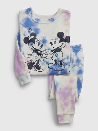 babyGap | Disney Mickey and Minnie Mouse Tie-Dye PJ Set | Gap (US)