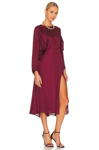 ASTR the Label Marin Dress in Wine from Revolve.com | Revolve Clothing (Global)
