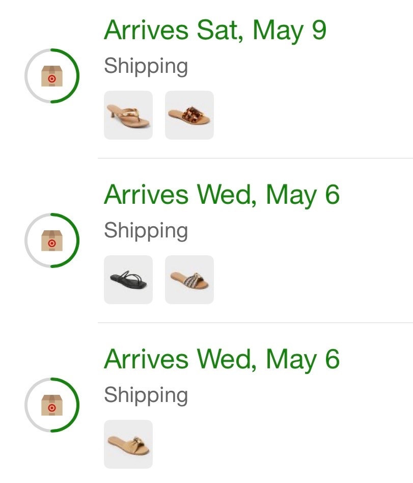 My summer sandals order from Target

#LTKSeasonal