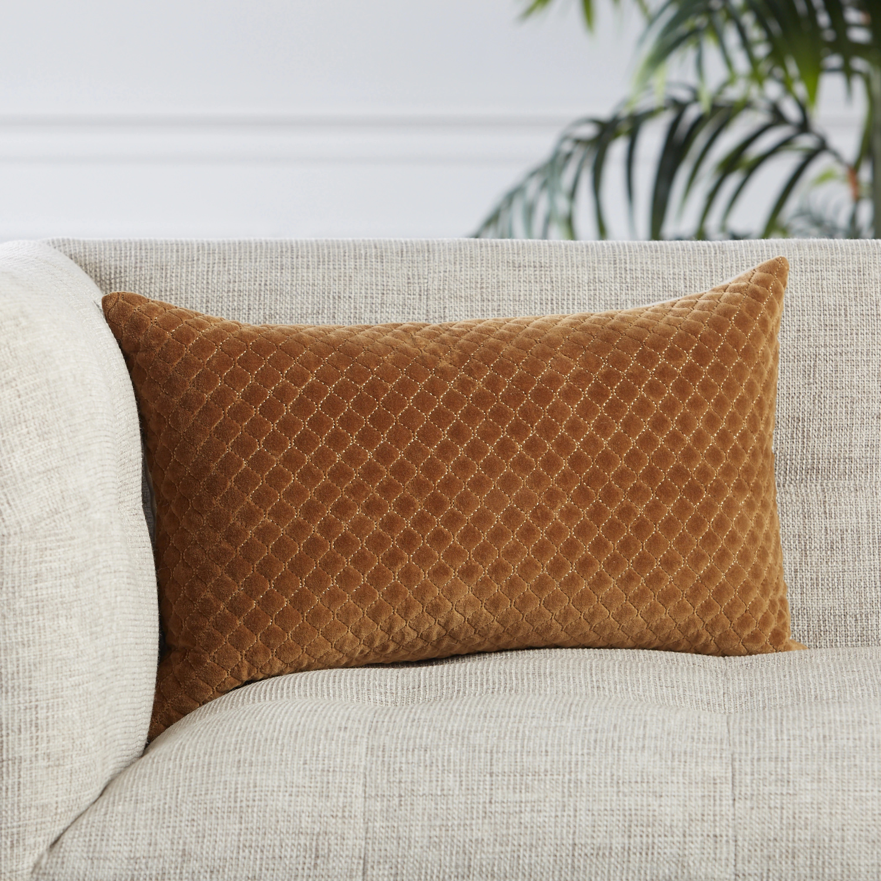 Belfort Trellis Lumbar Pillow - Overstock - 32038370 | Overstock