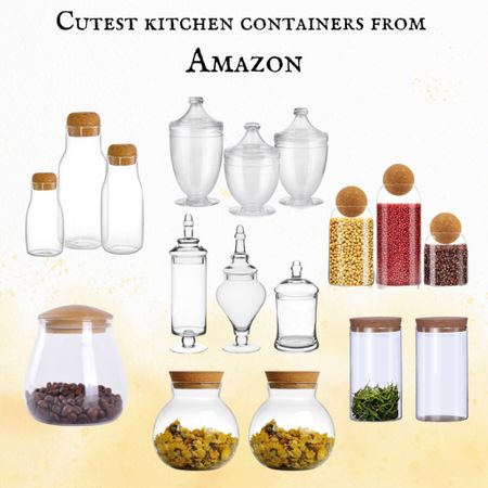 Organize with Style with Amazon cutest kitchen containers 🛒✨

#LTKfamily #LTKhome #LTKHolidaySale