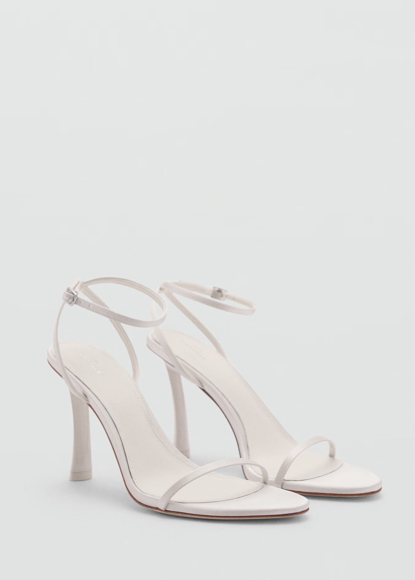 Heel leather sandals - Women | MANGO USA | Mango (US/MX/AU)
