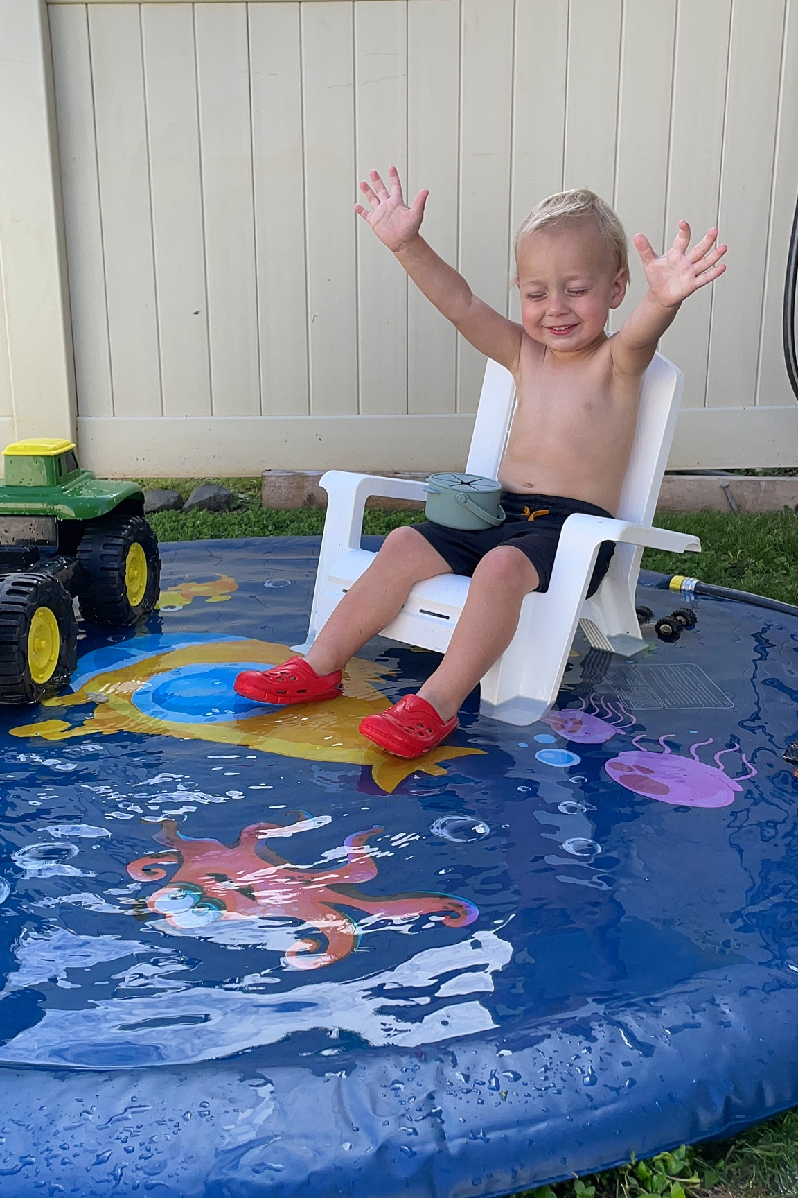 One of my son’s favorite outdoor toys, is this splash pad from Amazon! Just gave for the summer! 

#LTKfindsunder50 #LTKSeasonal #LTKkids